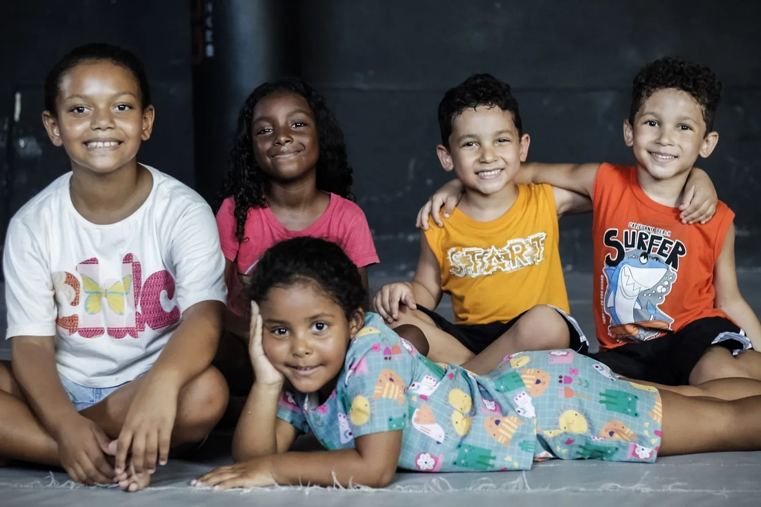 Crianças do Dojo Senshi